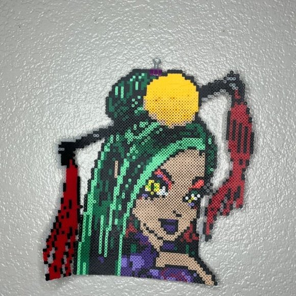monster high Wall Decor Jinafire Long Monster High Perler Bead Wall